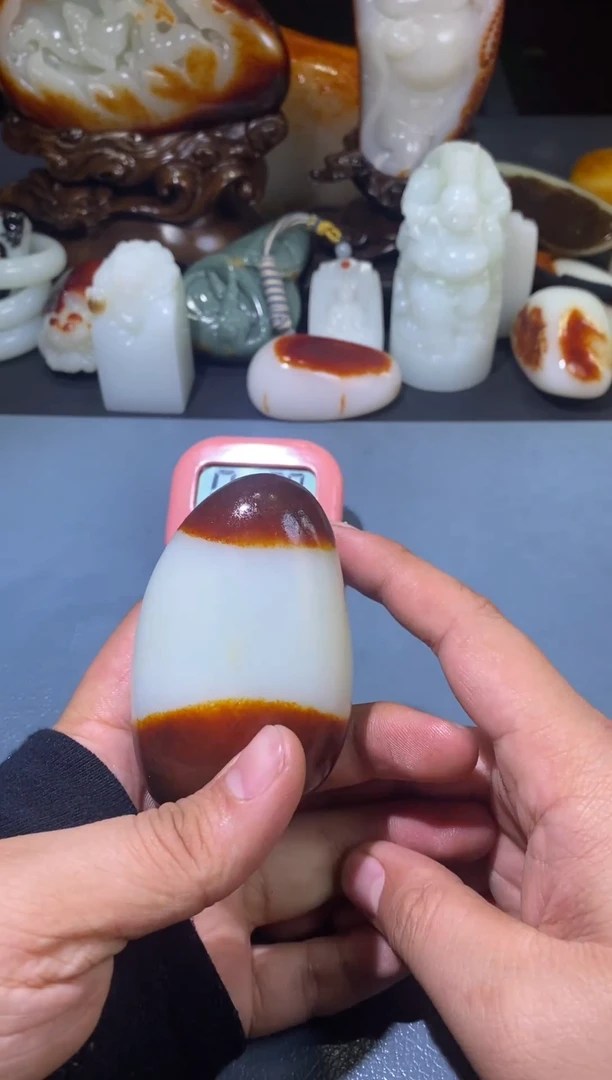 未镶嵌和田玉把件故**…和田玉