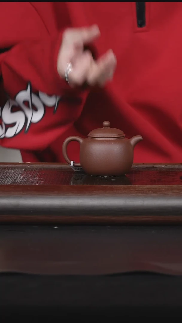 【闪购商品】紫砂茶壶9底槽清匏尊200