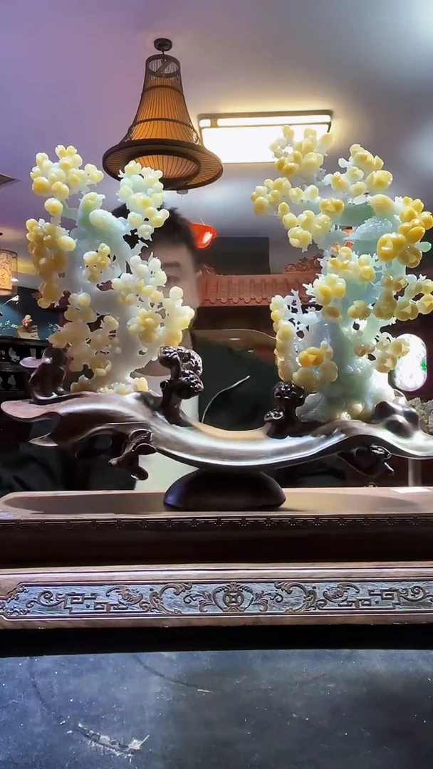 未镶嵌定制翡翠D****富55/1127/Y/梅花