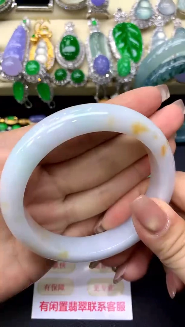 未镶嵌手镯翡翠147-中国好珍宝