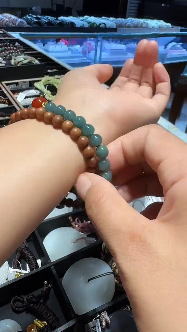 未镶嵌手链翡翠吊坠手串