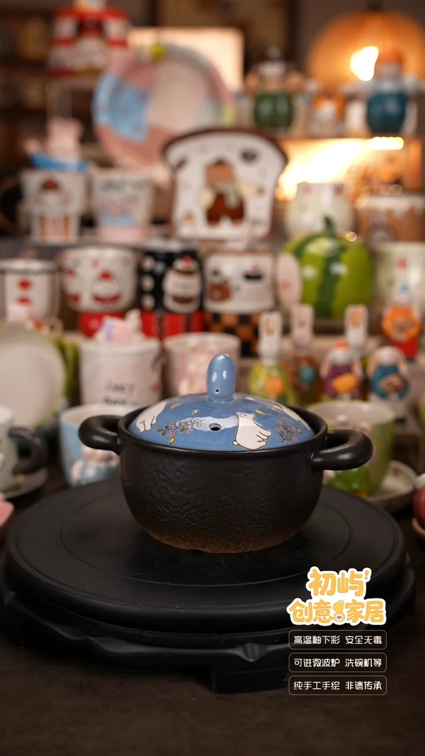 瓷初屿手工餐具套装