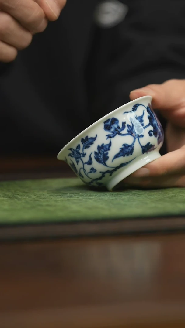 【闪购商品】杯柴窑青花破价福利