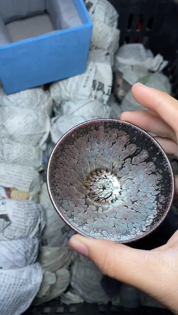 【闪购商品】茶盏天外飞仙 盏三疯建盏茶器
