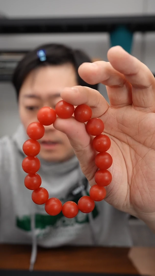 未镶嵌手串南红玛瑙1226DJ260保山圆珠手串