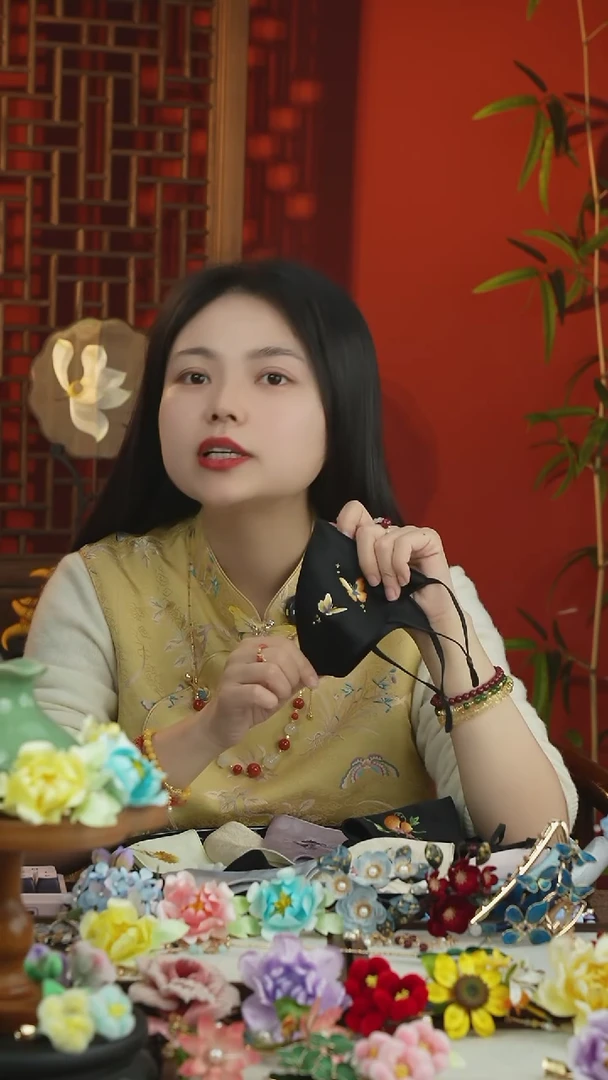 刺绣闪购口罩不可退换介意勿拍