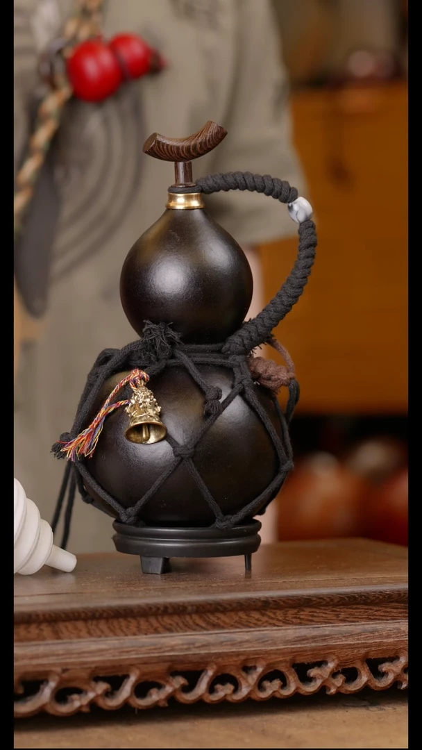 32号精品天然大漆酒葫芦一物一拍~