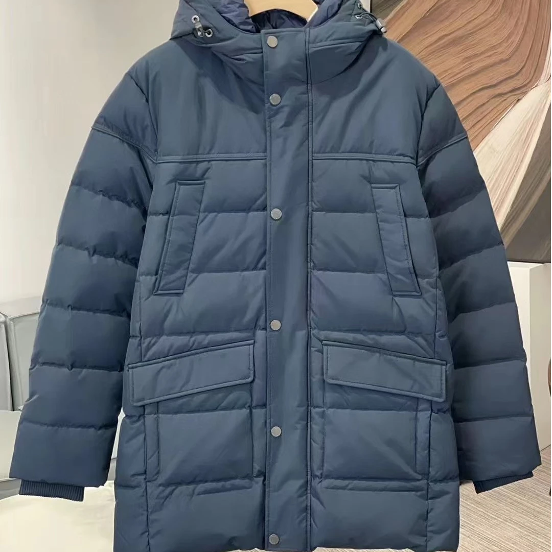 男士冬季保暖防风高寒派克羽绒服TEL