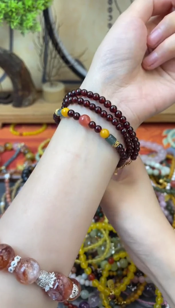 【闪购商品】石榴石手链未镶嵌189