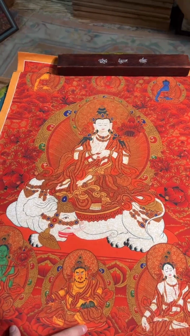 卷轴画卷轴画奥奥的唐卡