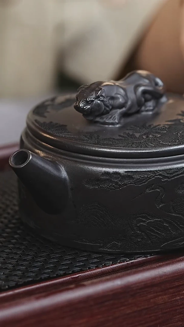茶壶紫砂宜兴原矿紫砂作品