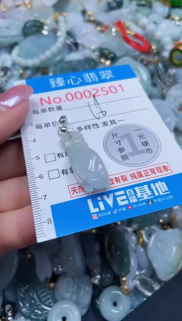 吊坠(不含链)未镶嵌翡翠2501