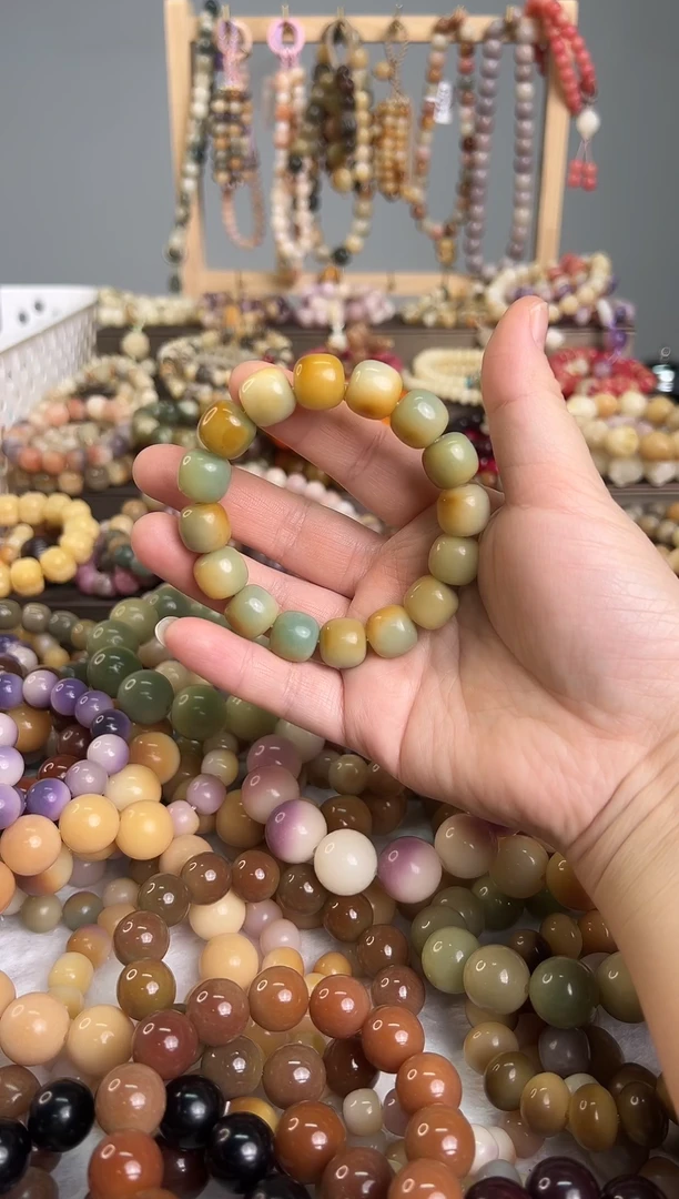 向日葵桶珠手串 菩提