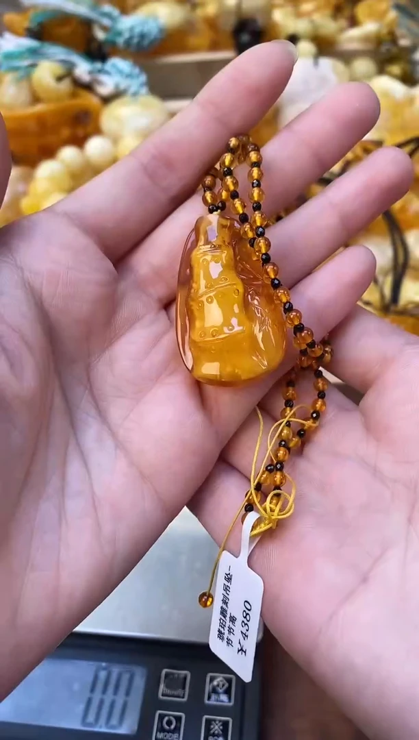 裸石琥珀未镶嵌天然琥珀蜜蜡