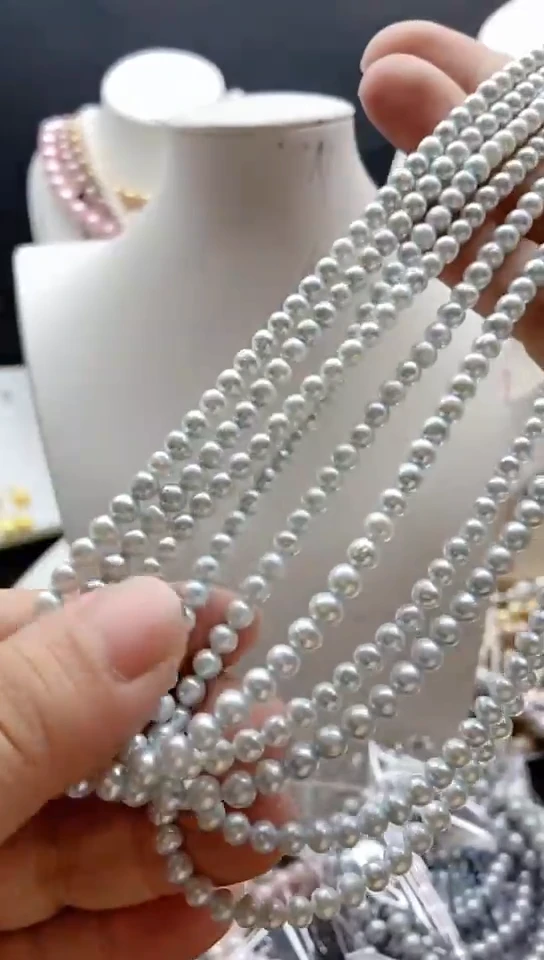 淡水珍珠未镶嵌颈饰1