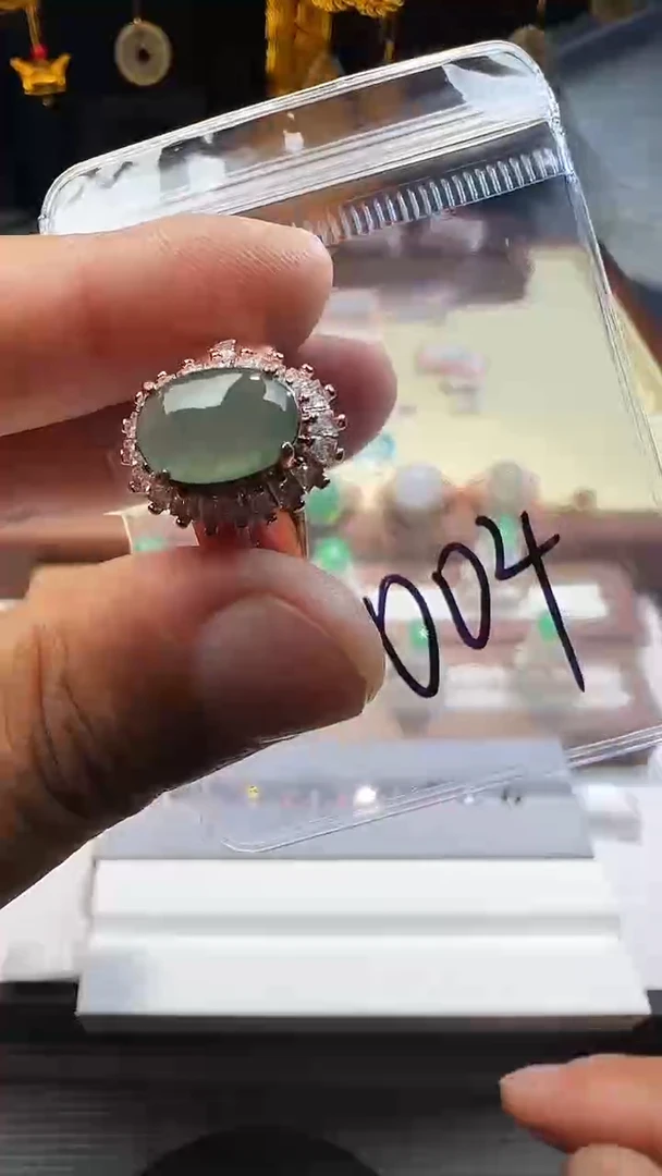 裸石翡翠缅甸A货翡翠  004
