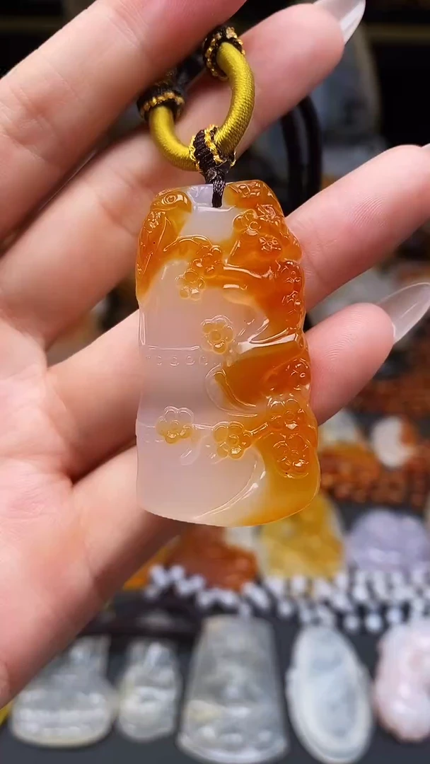 玛瑙/玉髓颈饰未镶嵌天**翔gg