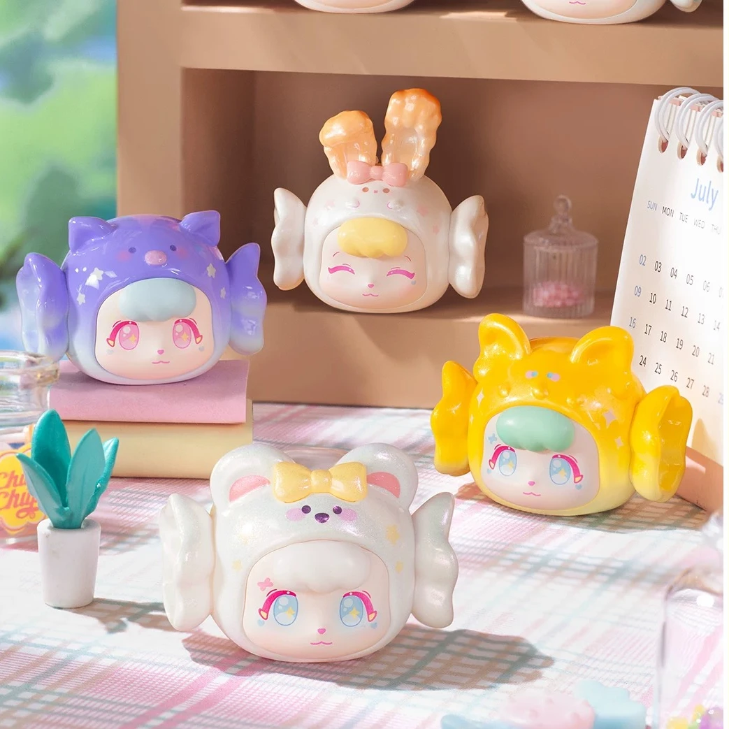 【ST】奶豆踩踩尾巴 奶豆系列IP萌粒盲盒手办