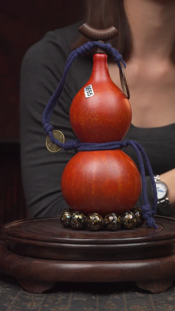 665号大漆酒葫芦一物一图