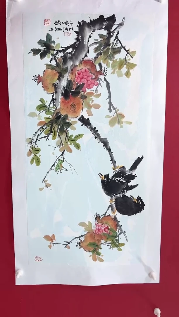 国画李小宁老师两平尺