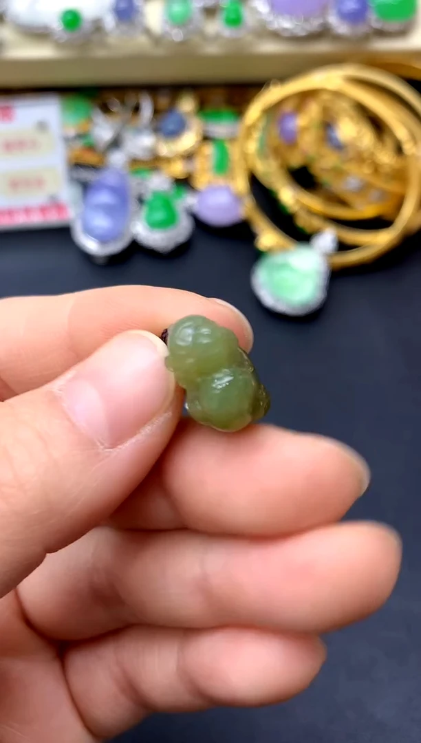 颈饰未镶嵌翡翠107-中国好珍宝