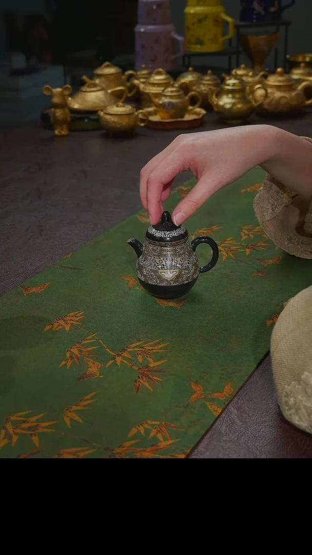 杯【宜景窑黑帝系列】面具