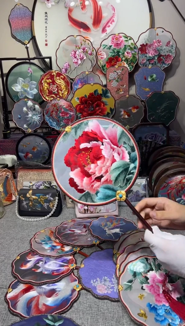 刺绣纯手工苏绣双面绣