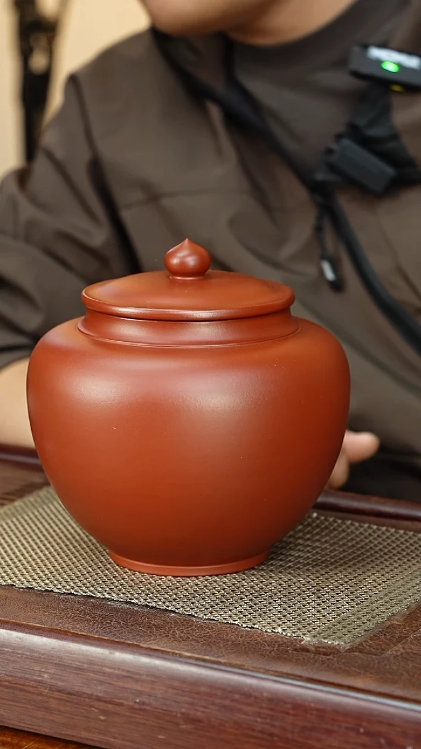 宜兴原矿紫砂茶叶罐