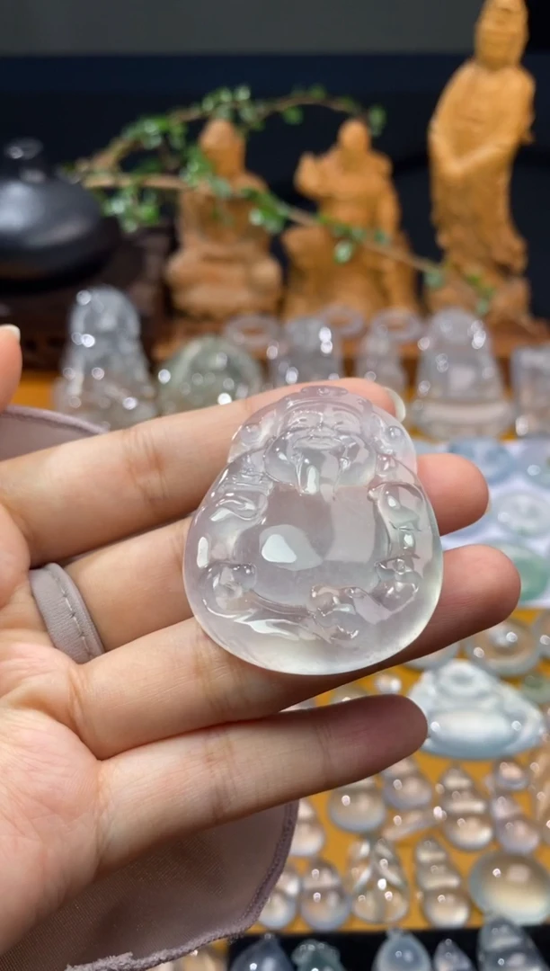 吊坠(不含链)未镶嵌翡翠财神爷