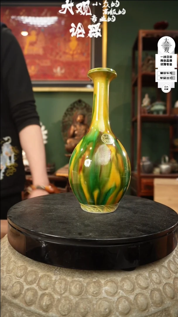 【闪购商品】瓷片大观论器花瓶