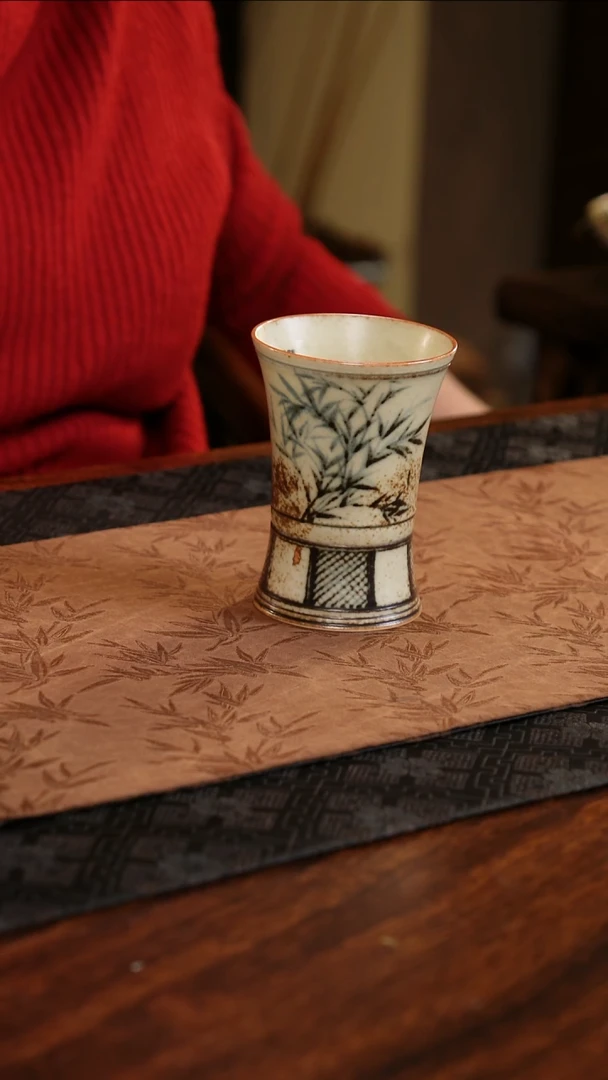 【闪购商品】杯子茗片集竹子咖啡杯 窈窕