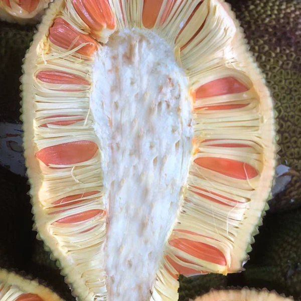 【京东顺丰包邮】2现切印尼红菠萝蜜当季新鲜水果