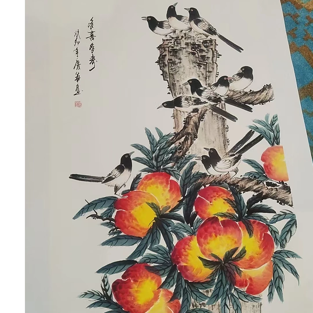 橱窗展示/大志文化WH/孙庆华老师/宣纸国画 /带证书