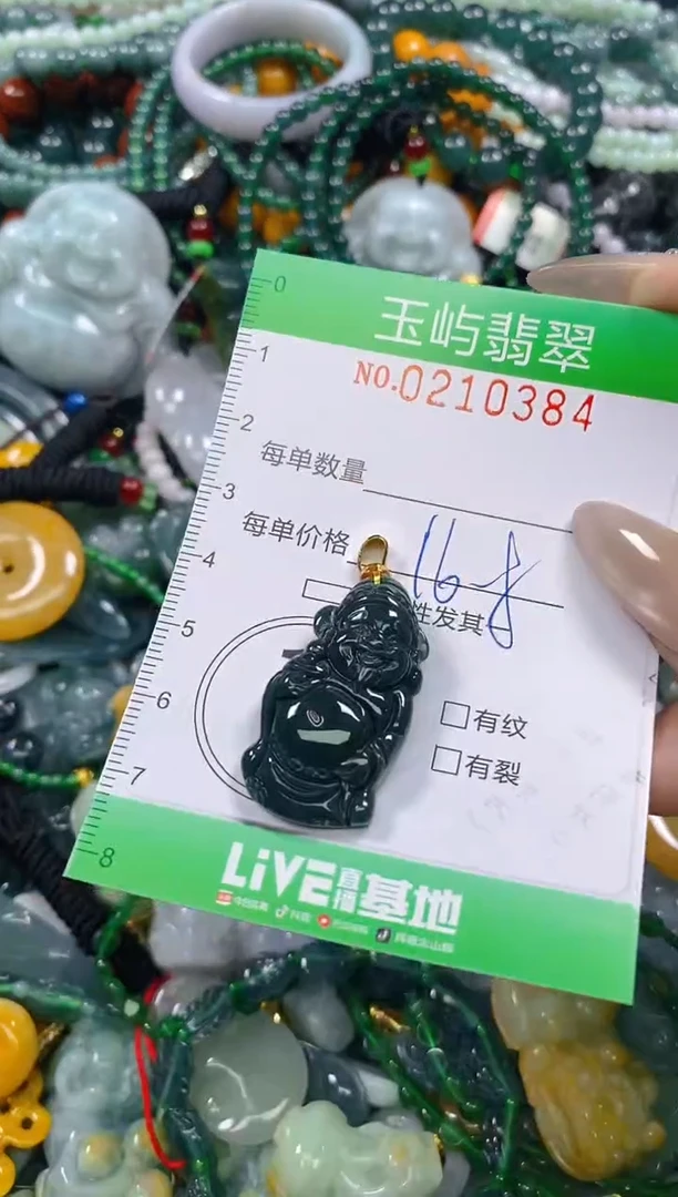 颈饰未镶嵌翡翠闪购0210384