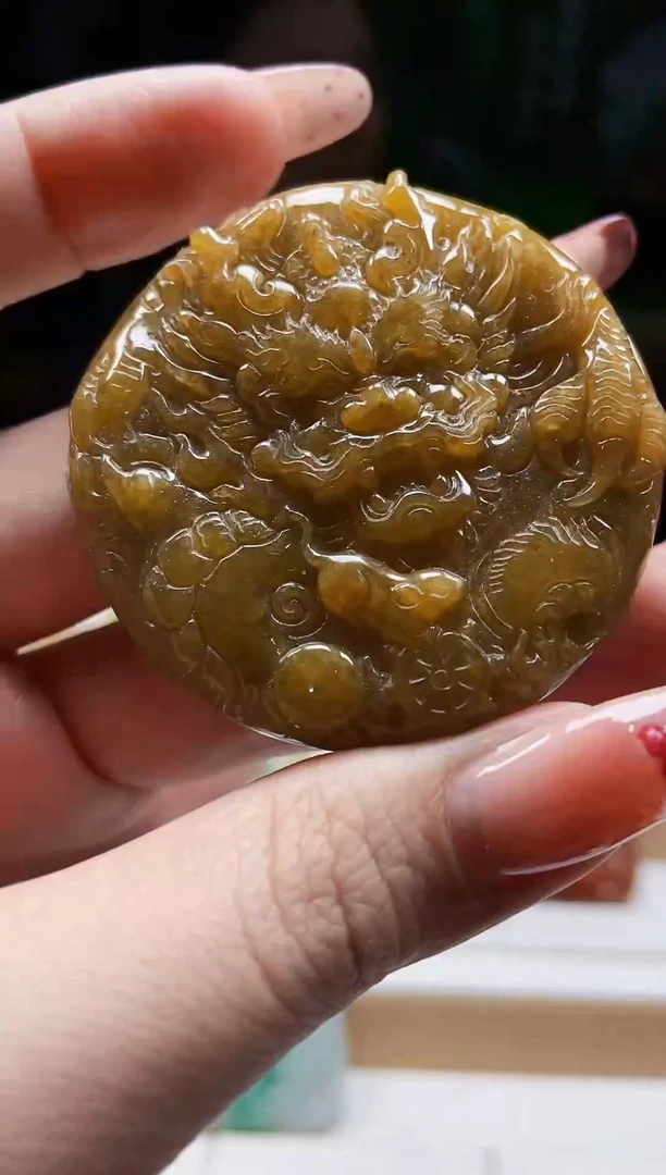 颈饰未镶嵌翡翠翡翠A货