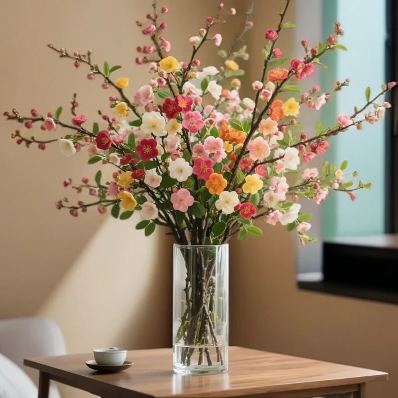 网红干枝【遇水开花】鲜枝浓香型水培梅花枝室内耐寒花卉绿植带花苞