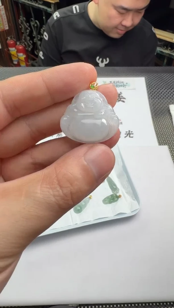 颈饰未镶嵌翡翠.****.--018435