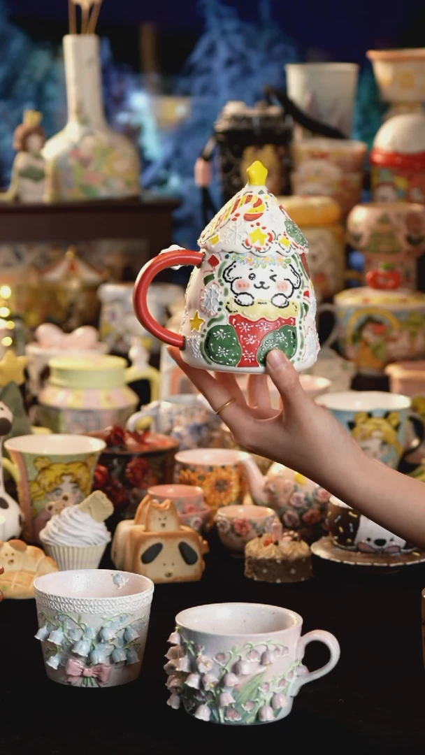 其他陶景德镇釉下彩手绘设计师款陶瓷