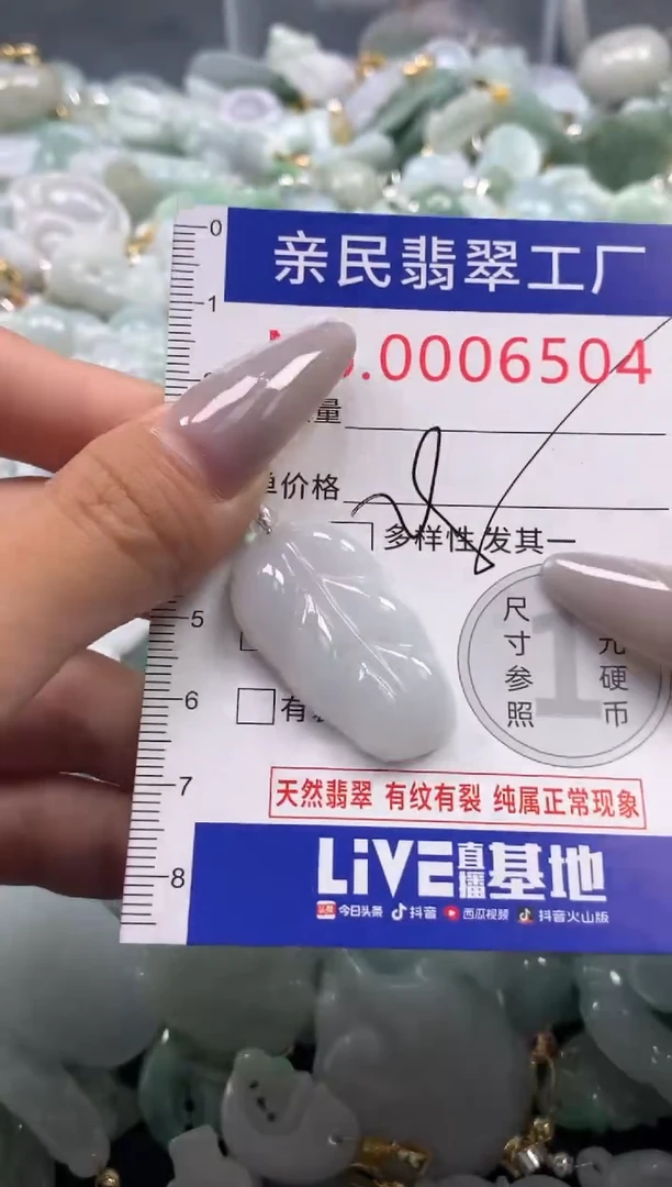 颈饰未镶嵌翡翠6504