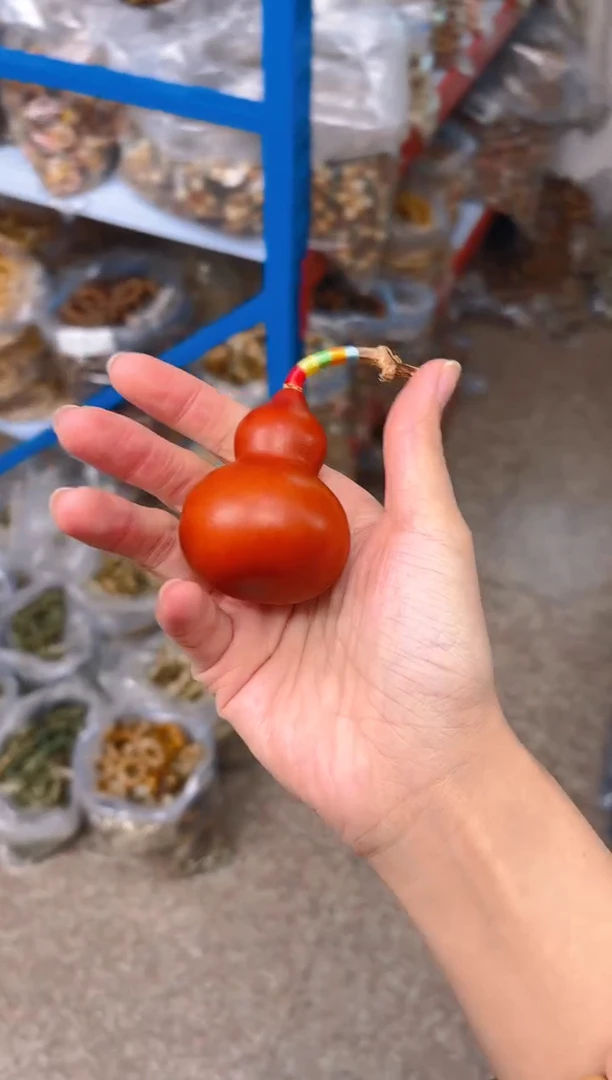 吊坠菩提根/象牙果新款红色葫芦一个