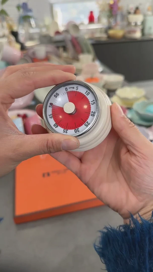 【闪购商品】瓷计时器-奶油白