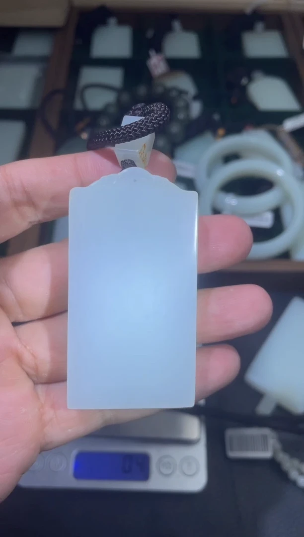 定制和田玉平安牌