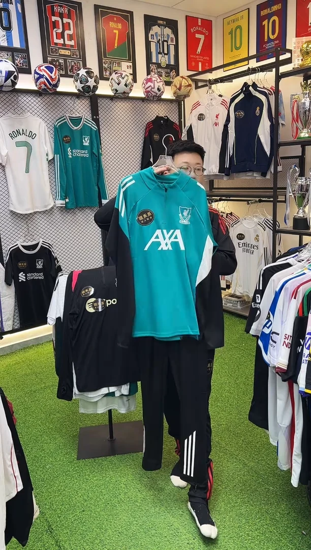 新款训练服套装利物浦绿色2XL