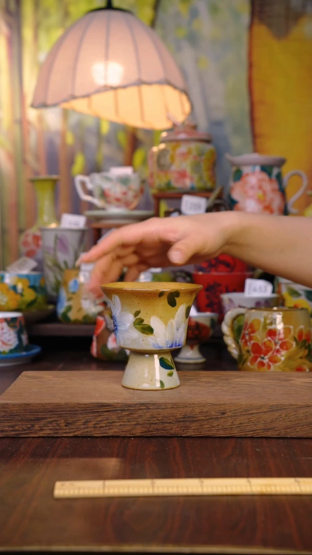 摆件泥垚手作 景德镇手工手绘器物