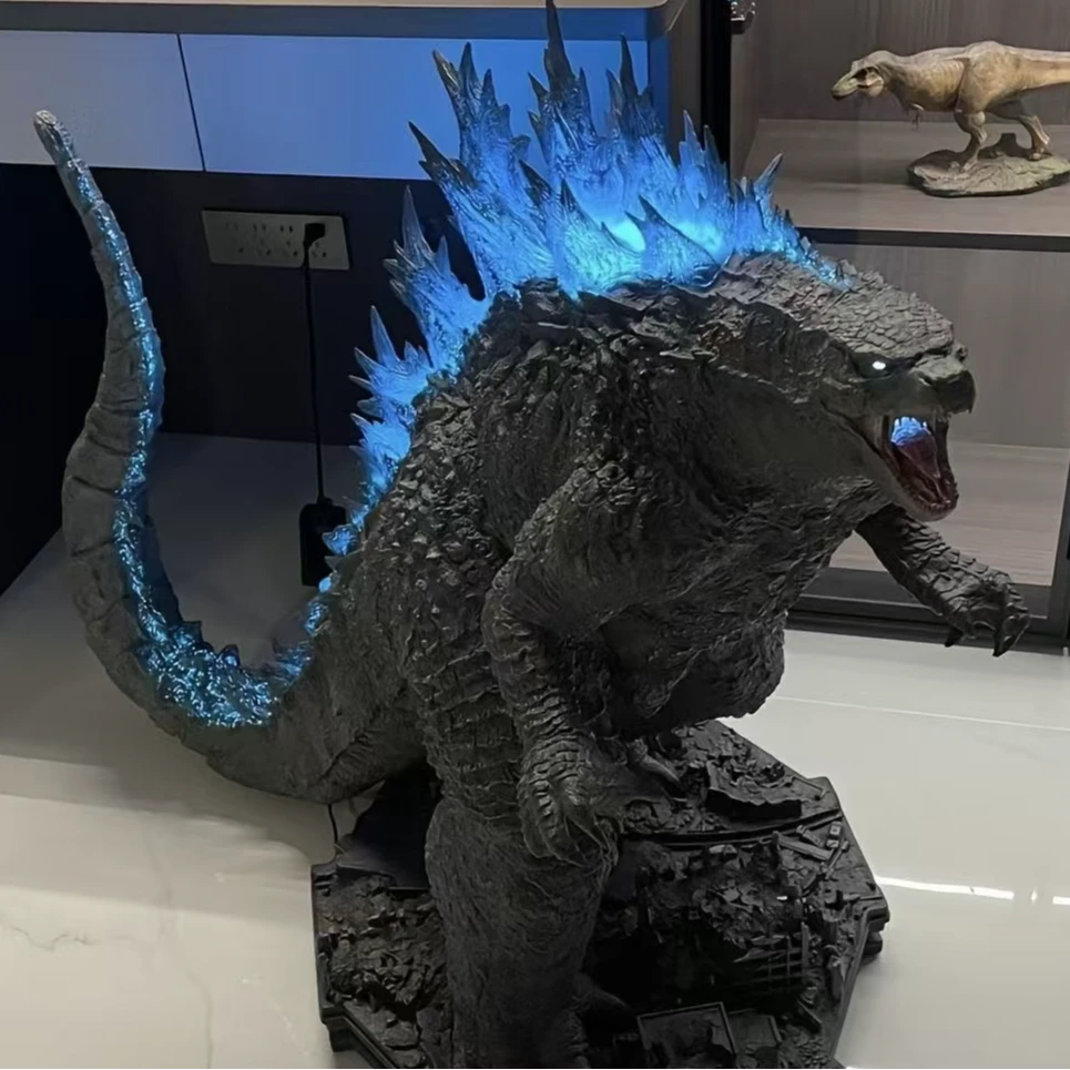 【全款现货】哥斯拉 可发光有底座 模型手办摆件