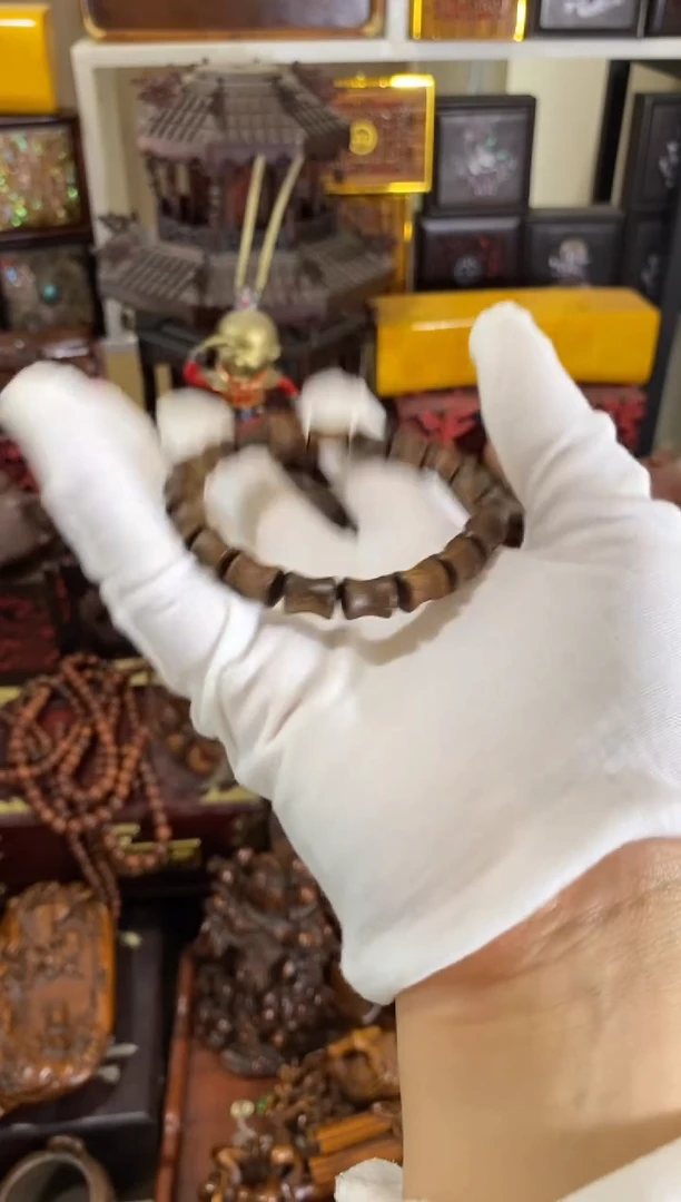 木中之王单圈竹节手串