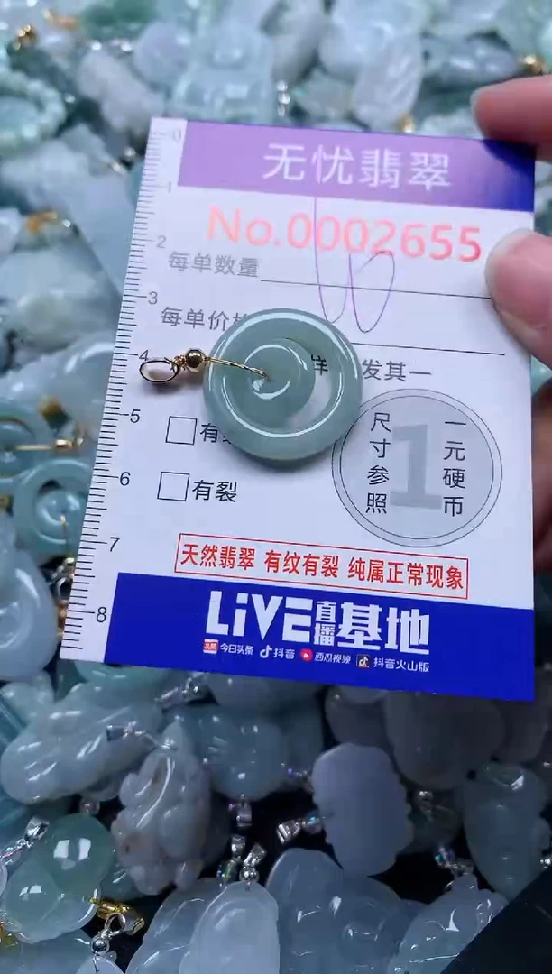 颈饰未镶嵌翡翠2655