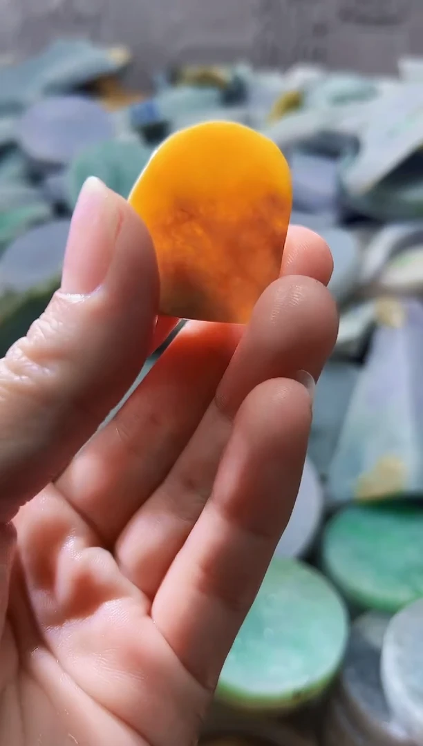 裸石翡翠天然翡翠A货玉 南 338