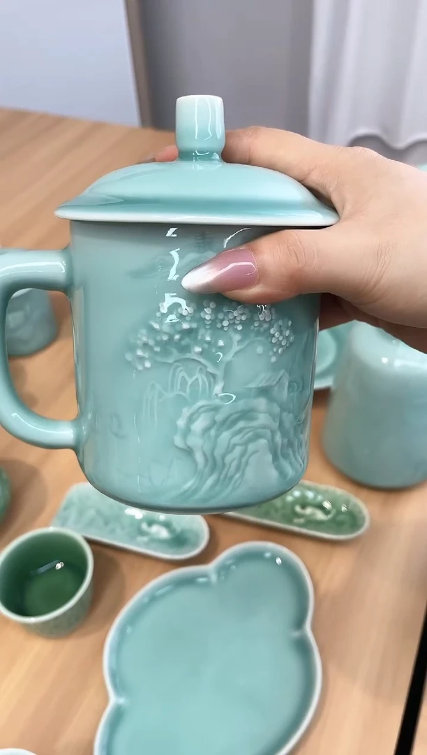 特价福利 微瑕 慧仙青瓷