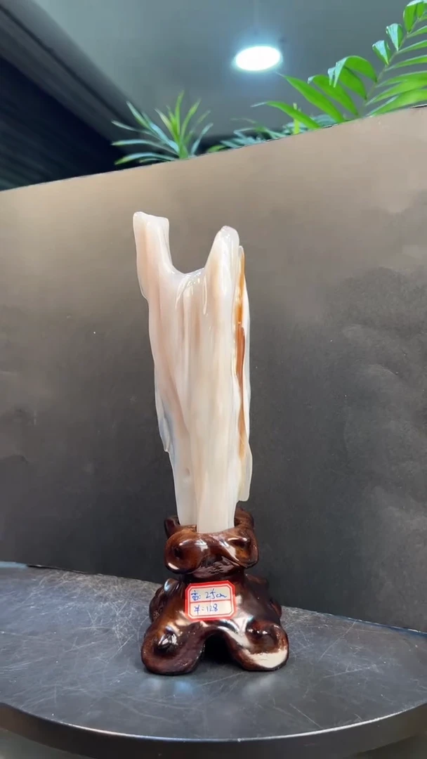 未镶嵌硅化玉（树化玉）珠宝奇石2750（高度25厘米）